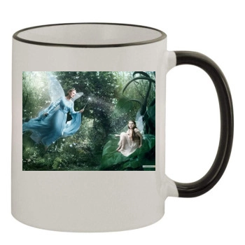 Abigail Breslin 11oz Colored Rim & Handle Mug