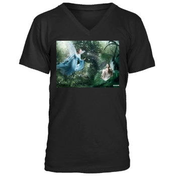 Abigail Breslin Men's V-Neck T-Shirt