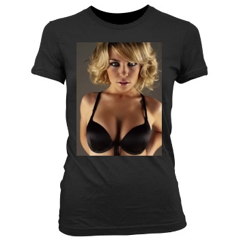 Abigail Clancy Women's Junior Cut Crewneck T-Shirt