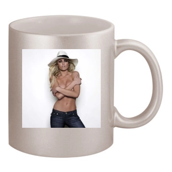 Abigail Clancy 11oz Metallic Silver Mug