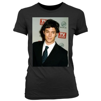 Adam Brody Women's Junior Cut Crewneck T-Shirt