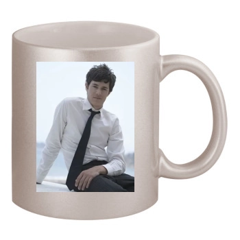 Adam Brody 11oz Metallic Silver Mug