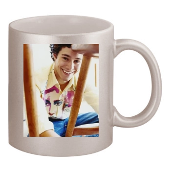 Adam Brody 11oz Metallic Silver Mug