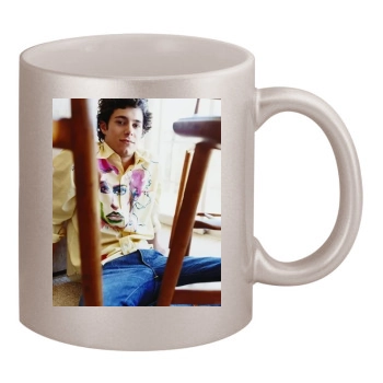 Adam Brody 11oz Metallic Silver Mug