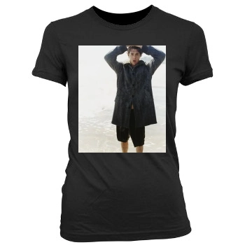 Adam Brody Women's Junior Cut Crewneck T-Shirt