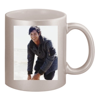 Adam Brody 11oz Metallic Silver Mug