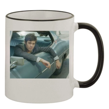 Adam Brody 11oz Colored Rim & Handle Mug