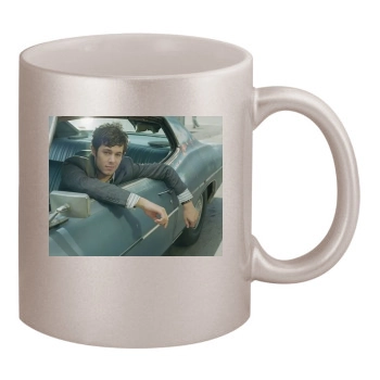 Adam Brody 11oz Metallic Silver Mug