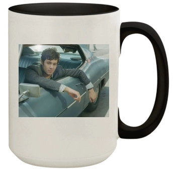 Adam Brody 15oz Colored Inner & Handle Mug