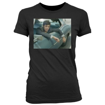 Adam Brody Women's Junior Cut Crewneck T-Shirt