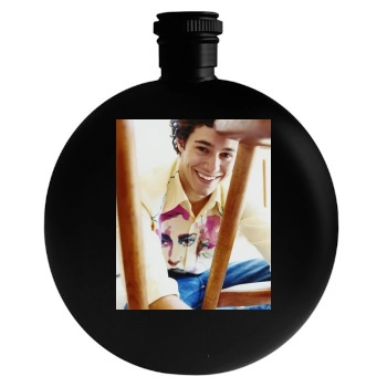 Adam Brody Round Flask