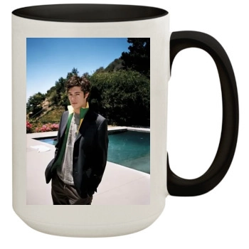 Adam Brody 15oz Colored Inner & Handle Mug