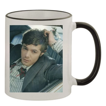 Adam Brody 11oz Colored Rim & Handle Mug