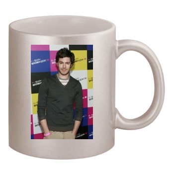 Adam Brody 11oz Metallic Silver Mug