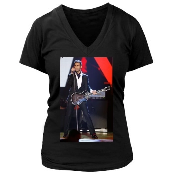 Adam Levine Women's Deep V-Neck TShirt