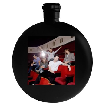 Adam Levine Round Flask