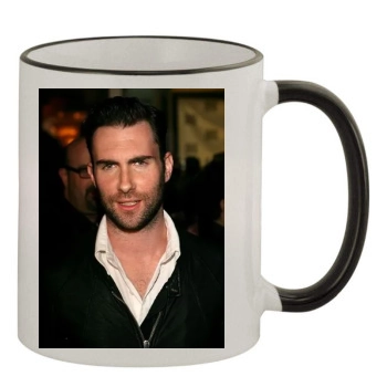 Adam Levine 11oz Colored Rim & Handle Mug