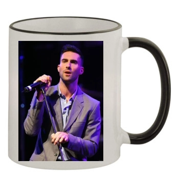 Adam Levine 11oz Colored Rim & Handle Mug