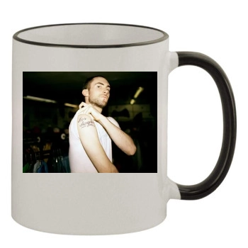 Adam Levine 11oz Colored Rim & Handle Mug