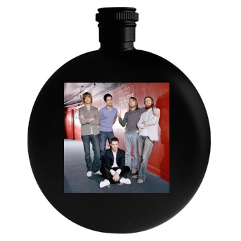 Adam Levine Round Flask