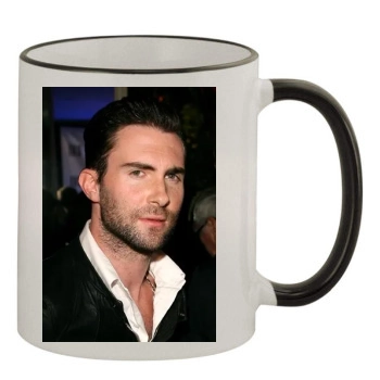 Adam Levine 11oz Colored Rim & Handle Mug