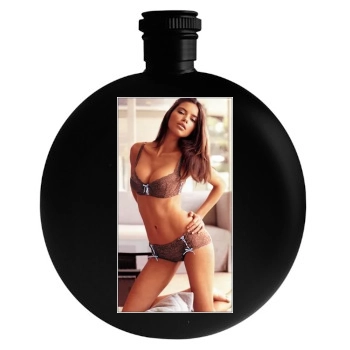 Adriana Lima Round Flask