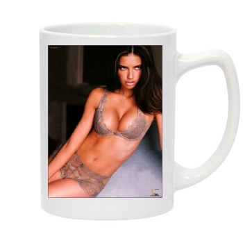 Adriana Lima 14oz White Statesman Mug