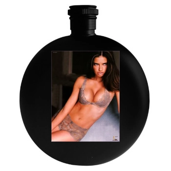 Adriana Lima Round Flask