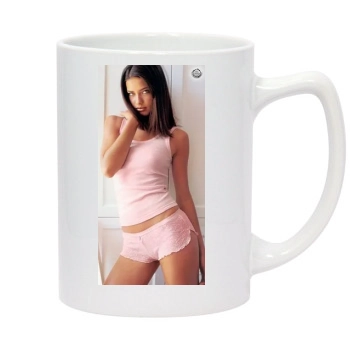 Adriana Lima 14oz White Statesman Mug