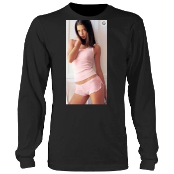 Adriana Lima Men's Heavy Long Sleeve TShirt