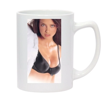 Adriana Lima 14oz White Statesman Mug