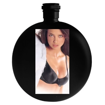 Adriana Lima Round Flask