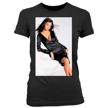 Adriana Lima Women's Junior Cut Crewneck T-Shirt