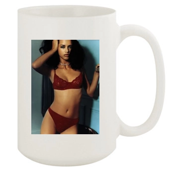 Adriana Lima 15oz White Mug