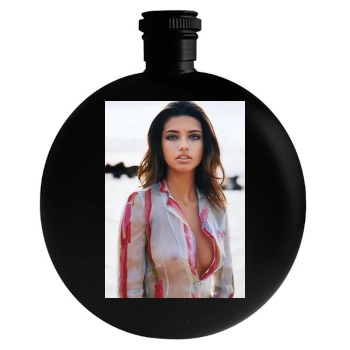 Adriana Lima Round Flask