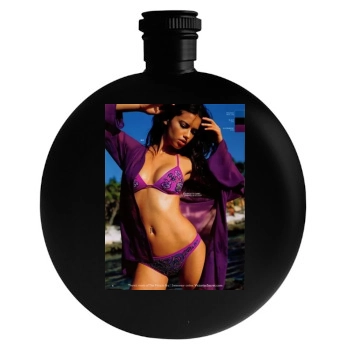 Adriana Lima Round Flask