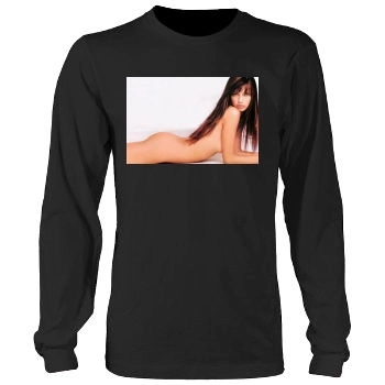 Adriana Lima Men's Heavy Long Sleeve TShirt