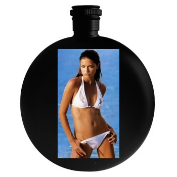 Adriana Lima Round Flask