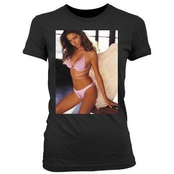 Adriana Lima Women's Junior Cut Crewneck T-Shirt