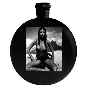 Adriana Lima Round Flask