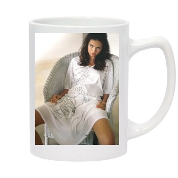 Adriana Lima 14oz White Statesman Mug