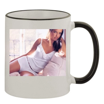 Adriana Lima 11oz Colored Rim & Handle Mug