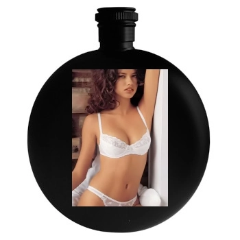 Adriana Lima Round Flask