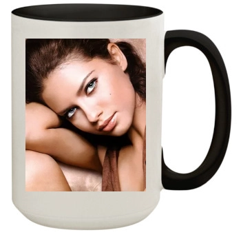 Adriana Lima 15oz Colored Inner & Handle Mug