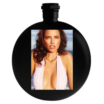 Adriana Lima Round Flask