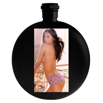 Adriana Lima Round Flask