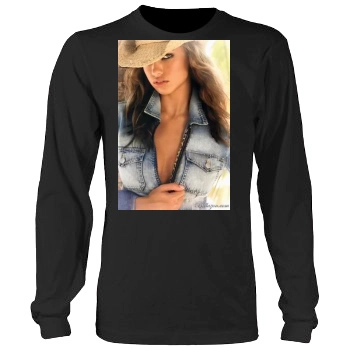 Adriana Lima Men's Heavy Long Sleeve TShirt