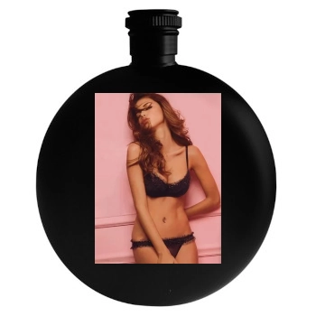 Adriana Lima Round Flask