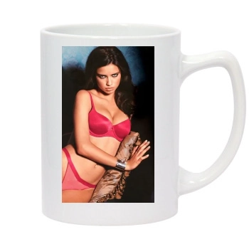 Adriana Lima 14oz White Statesman Mug