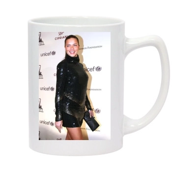 Adriana Lima 14oz White Statesman Mug